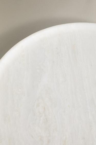 WHITE MARBLE BATHROOM TRAY - White by Zara - Image 4