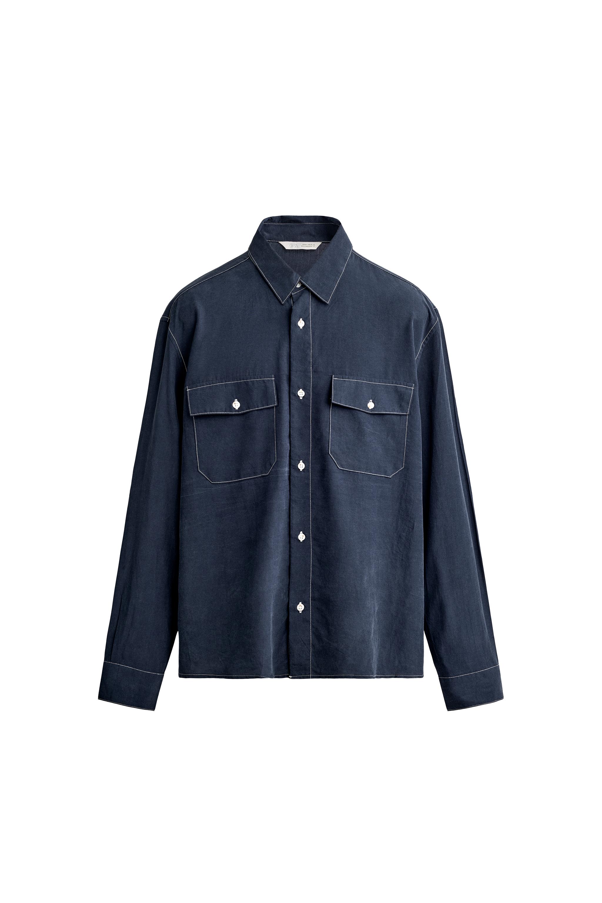CAMISA FLUIDA BOLSILLOS