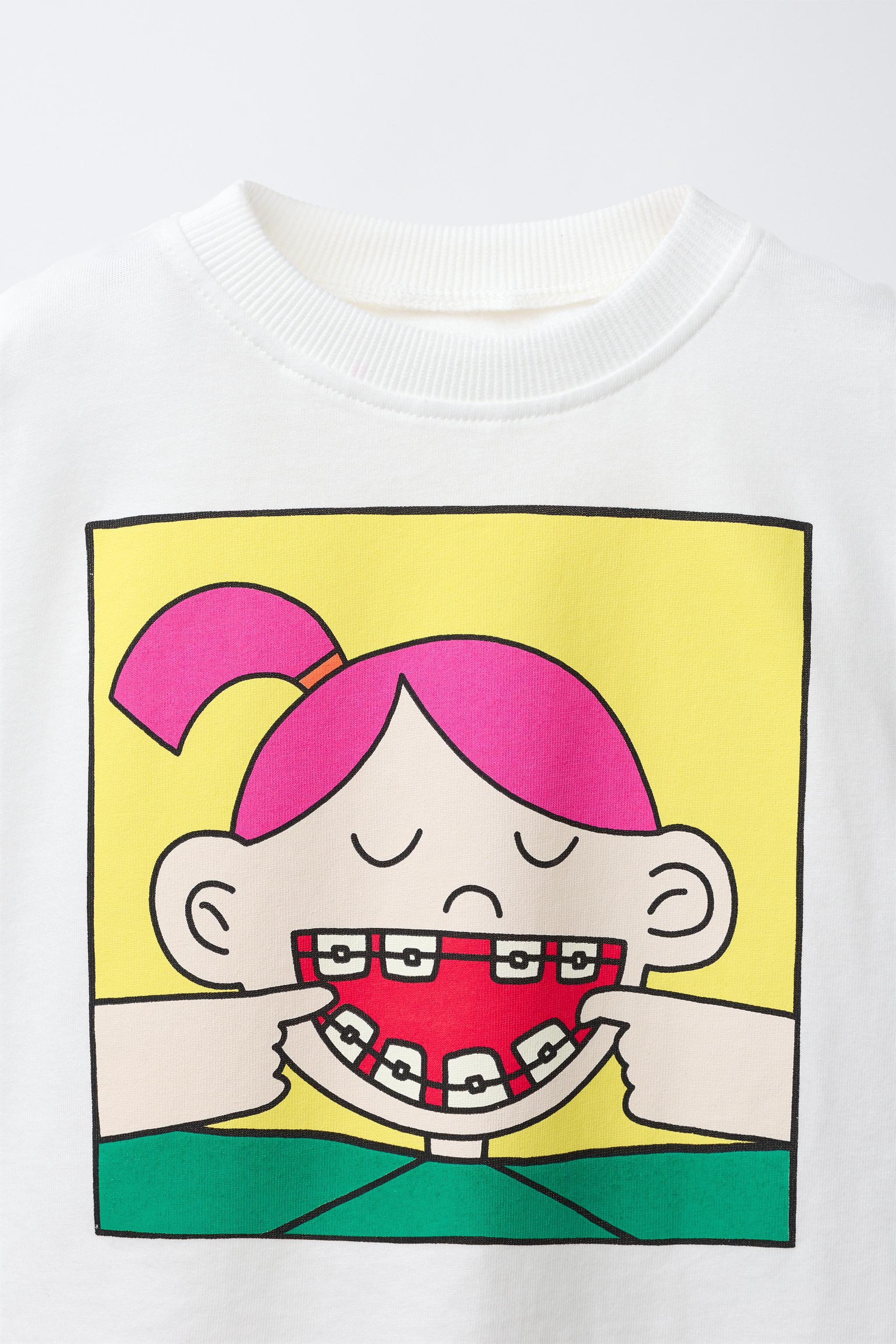 T-SHIRT IMPRIMÉ VISAGE