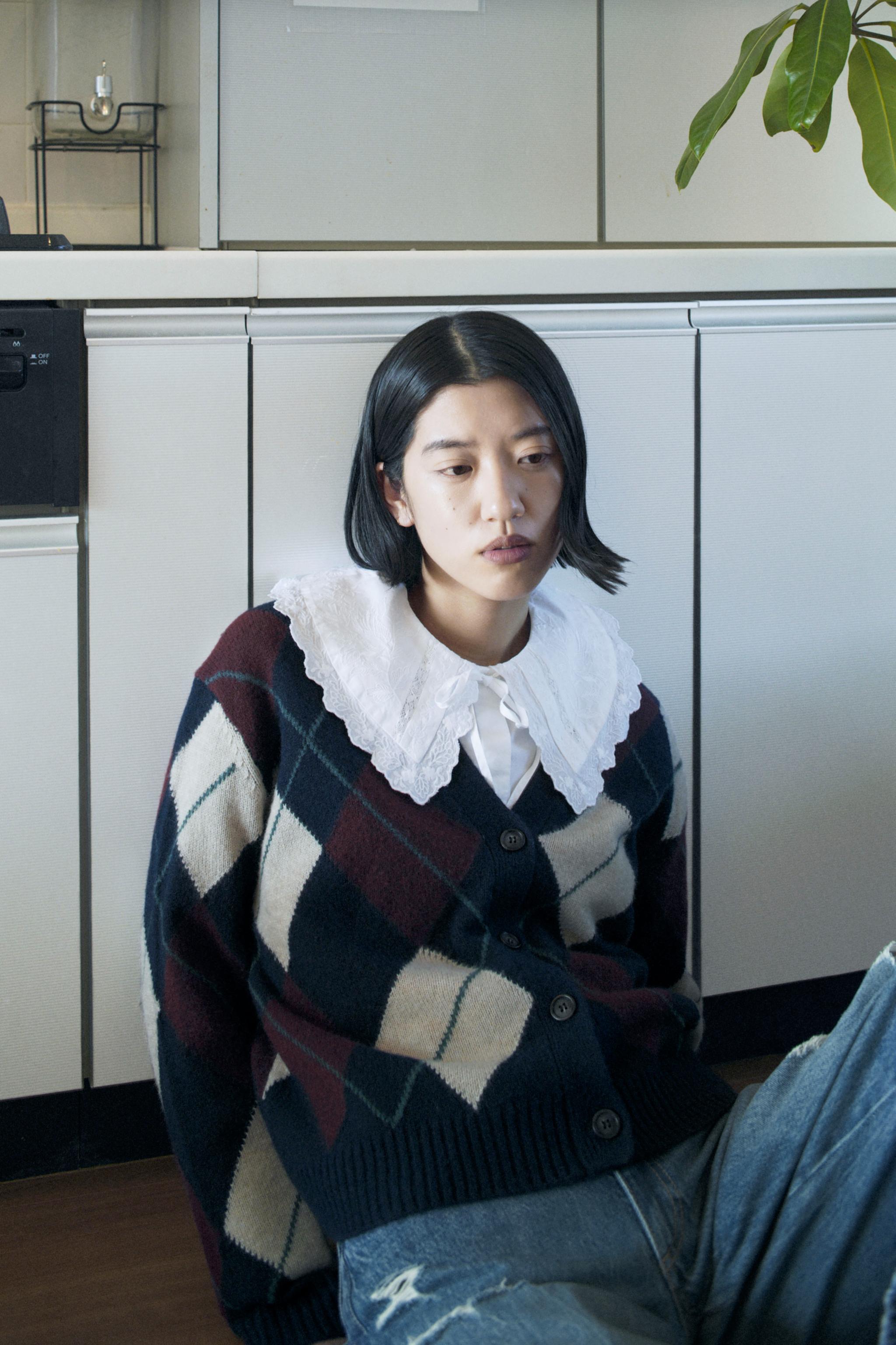 ピーターパンカラー ポプリンシャツ - ホワイト | ZARA Japan / 日本