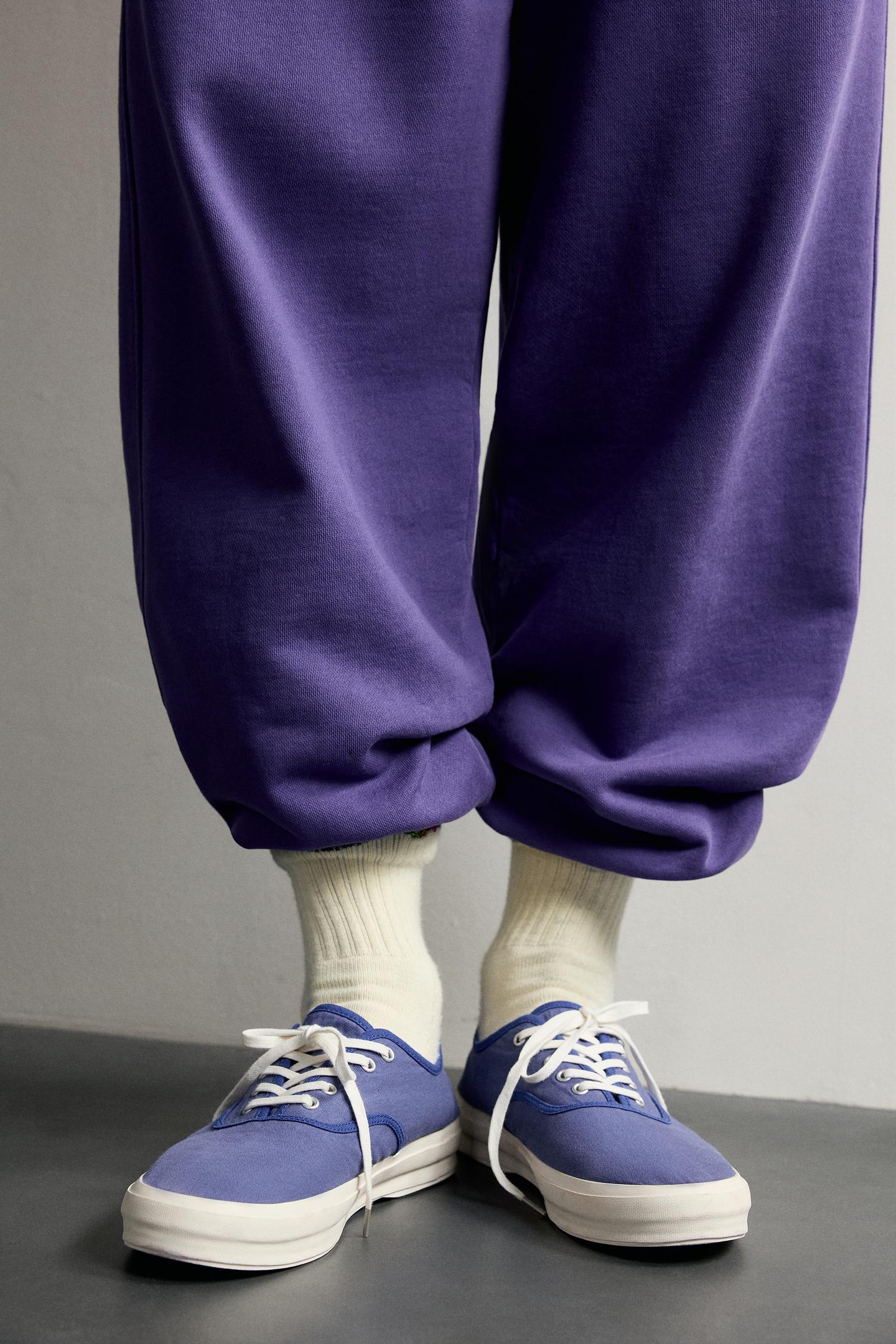 Мужские кроссовки Zara Fruit OF the Loom™ Fabric, цвет: Синий — фото 3