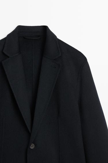 Double-faced wool blend blazer — Deep blue 2