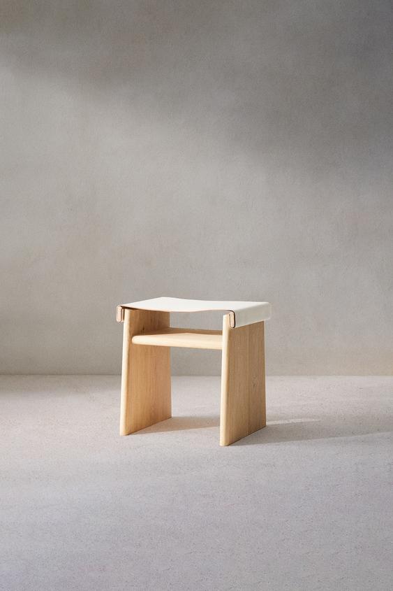 STOOL 02 - Cream by Zara - Image 0