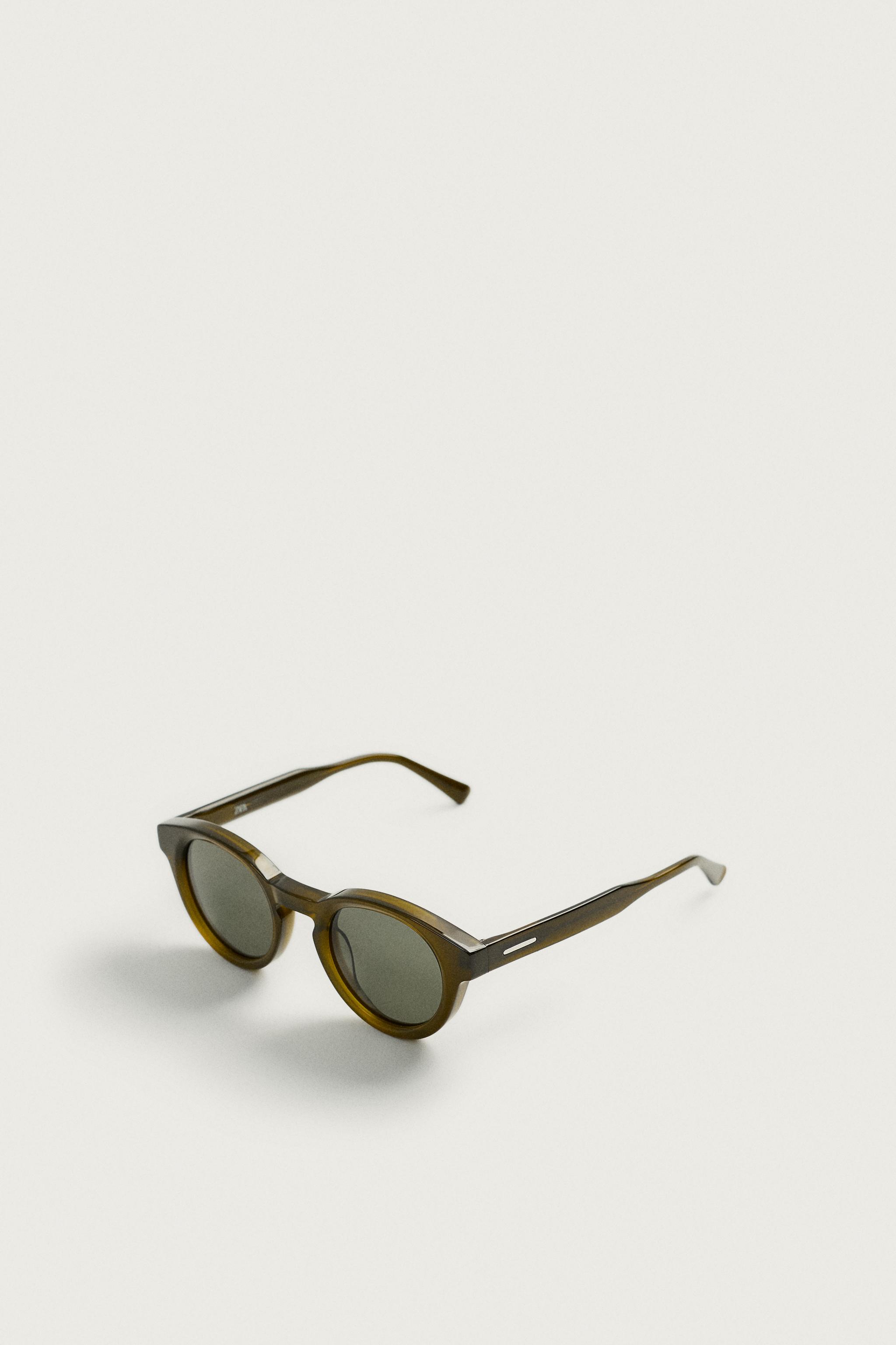 Мужские солнцезащитные очки Zara ROUND SUNGLASSES — фото 5