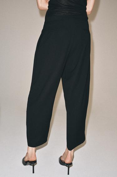 MULES À TALONS EN CUIR - Noir de Zara - Image 4