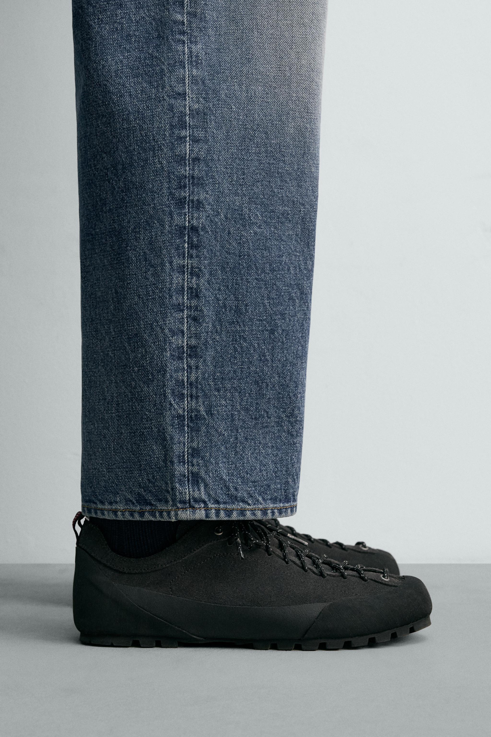 VIBRAM® SOLE LEATHER SNEAKERS AARON LEVINE X ZARA