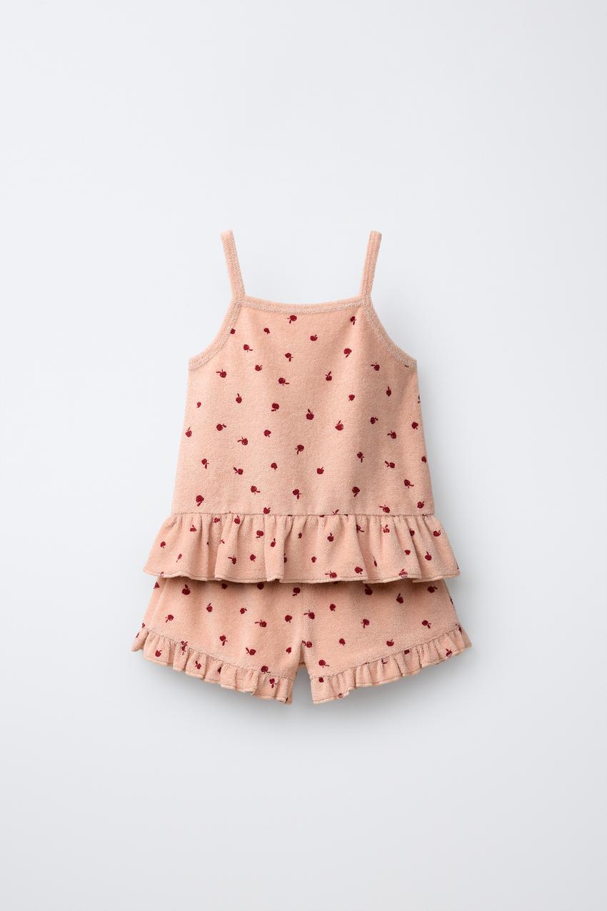 Zara Pink Jacquard Ruffle Dress Pink Ruffle ZARA Dress Spring Fashion Midsize SG Beauty Zara Pink Jacquard Ruffle Dress Pink Ruffle ZARA Dress Spring Fashion Midsize SG Beauty