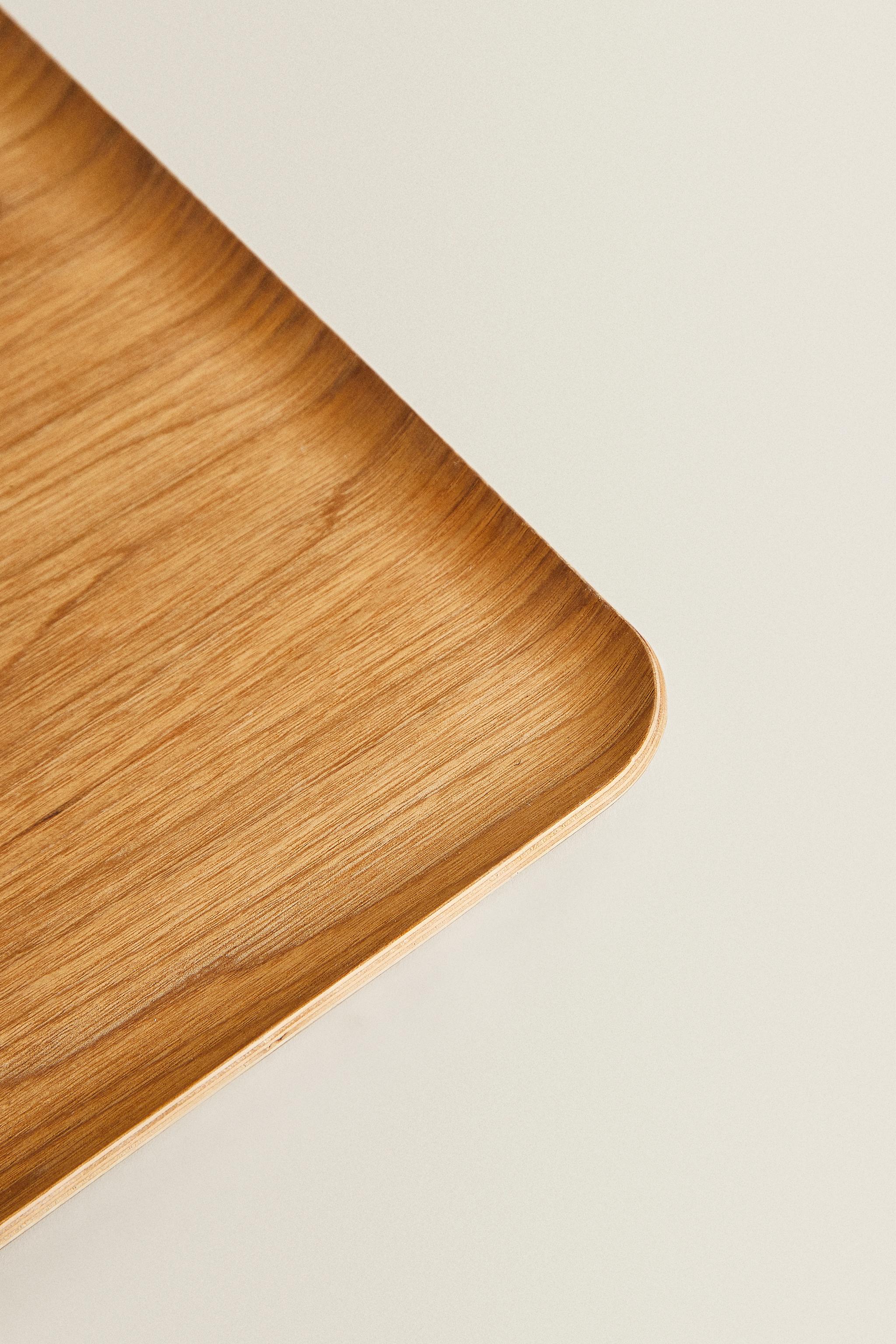 GRAND PLATEAU RECTANGULAIRE EN BOIS