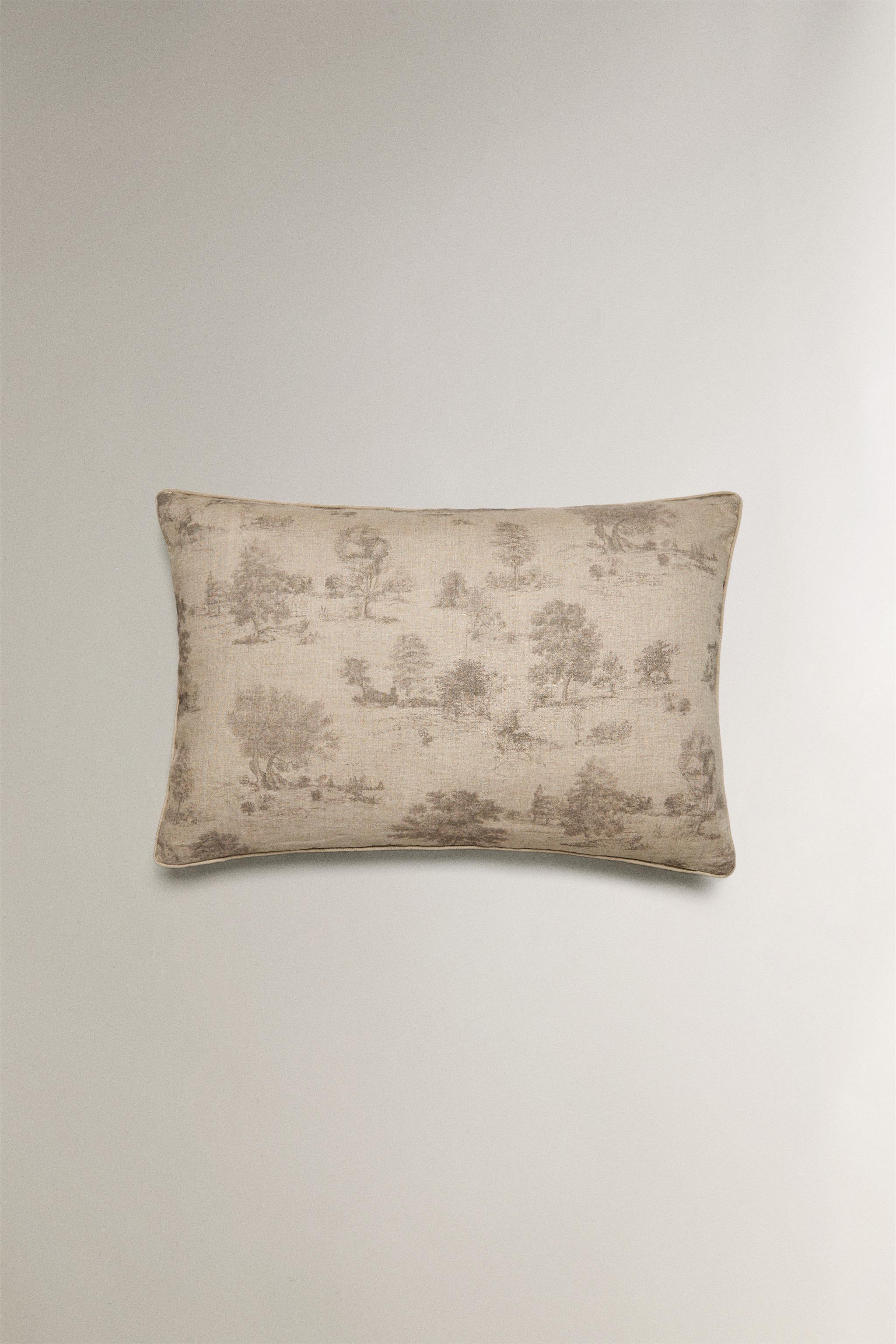 TOILE DE JOUY THROW PILLOW COVER
