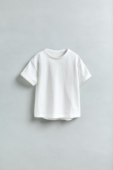 PLAIN T-SHIRT - White by Zara