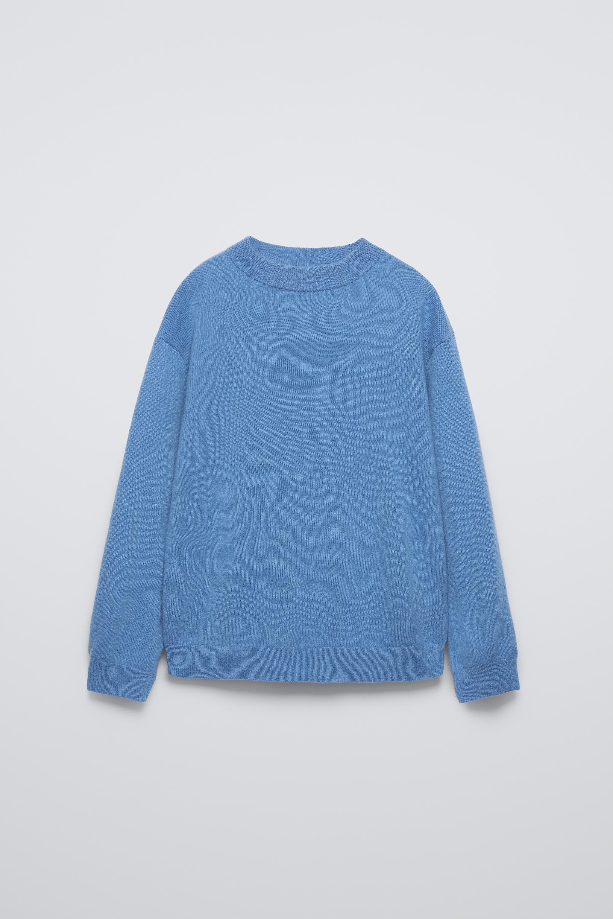 zara トップ knitカシミヤカーディガン