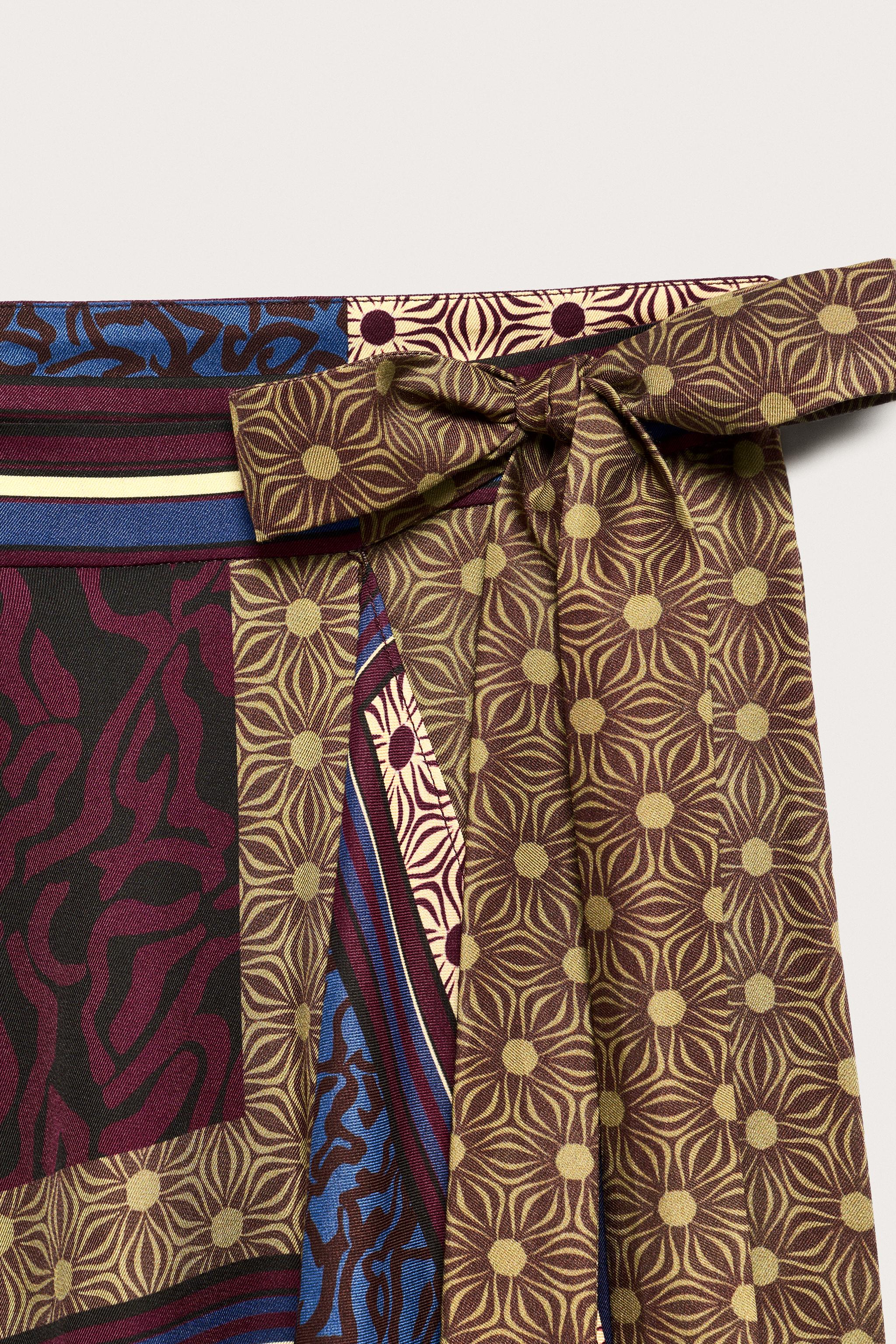 LIMITED EDITION PRINTED PAREO SKIRT