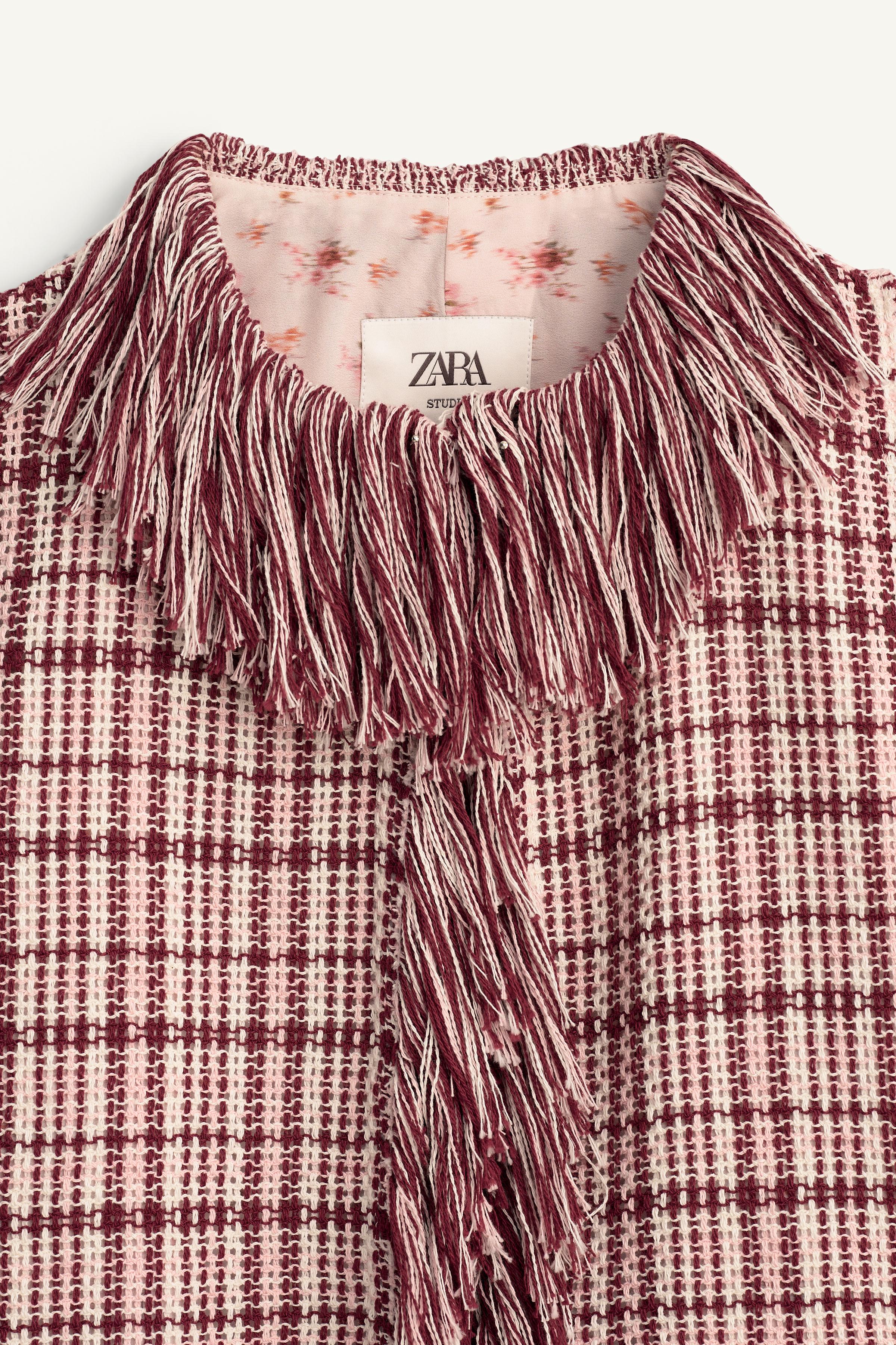 LIMITED EDITION FRINGED TEXTURED JACKET