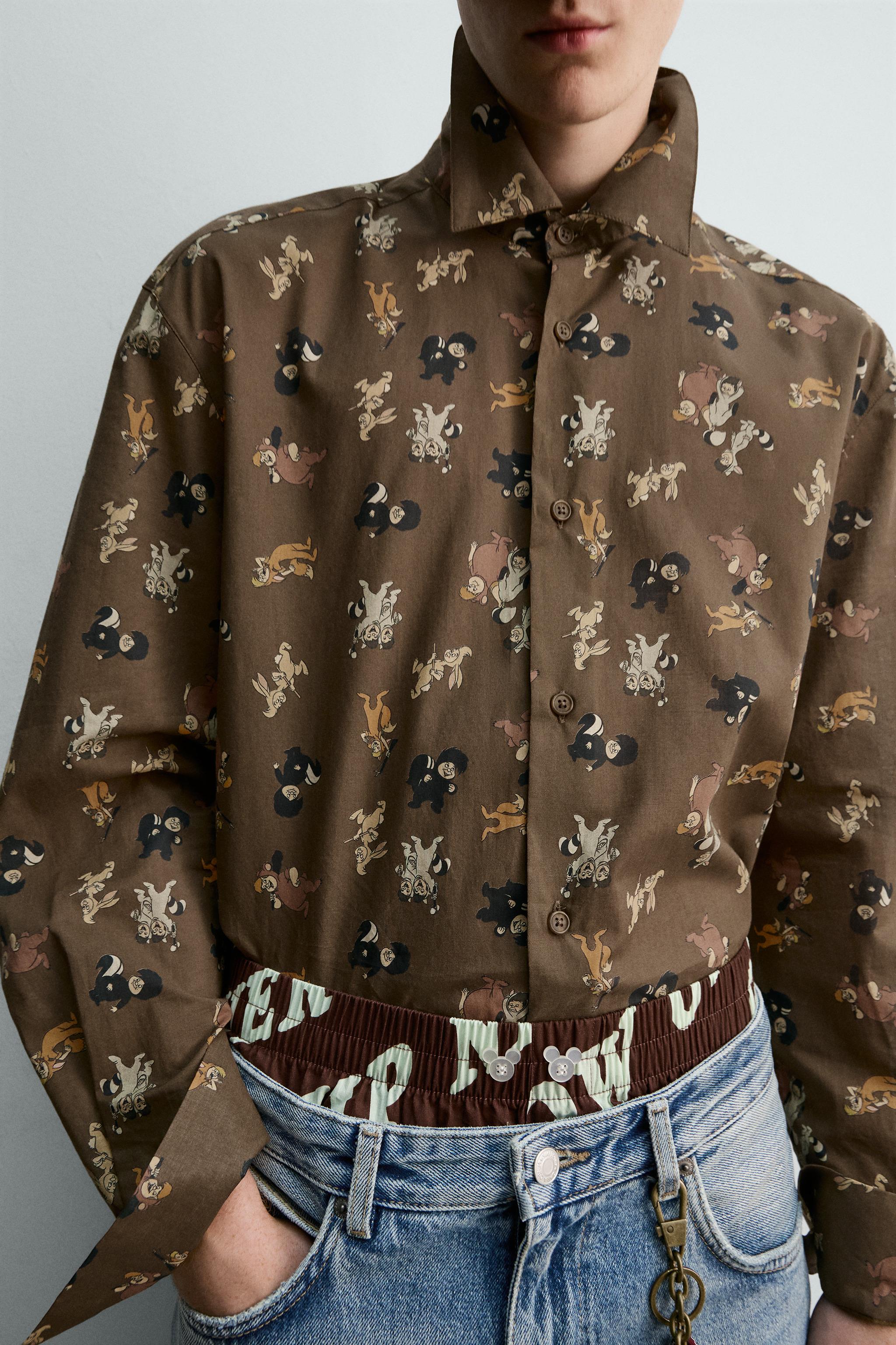 ロストボーイズ ピーターパン Harry Lambert for Zara x Disney シャツ