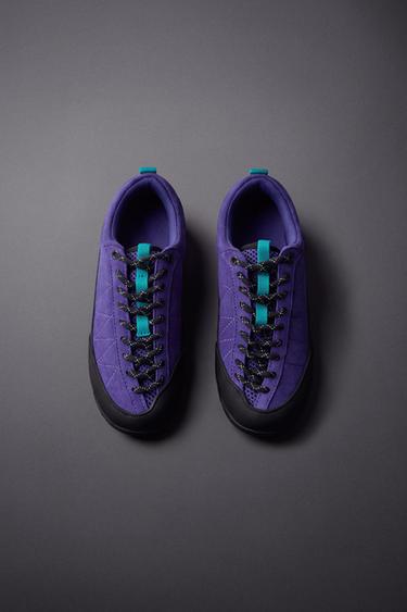 CONTRAST SNEAKERS — Lilac 1