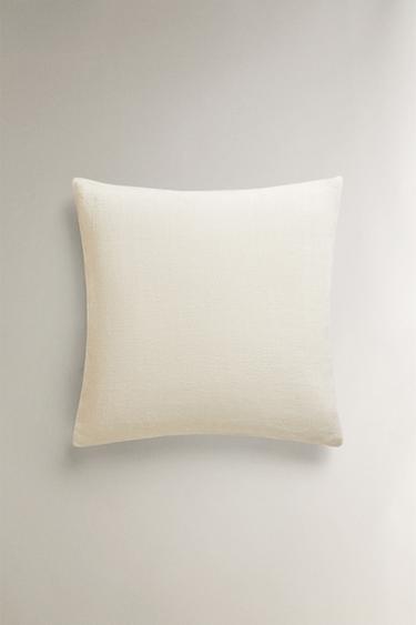 LINEN CUSHION COVER - Sand by Zara - Image 3