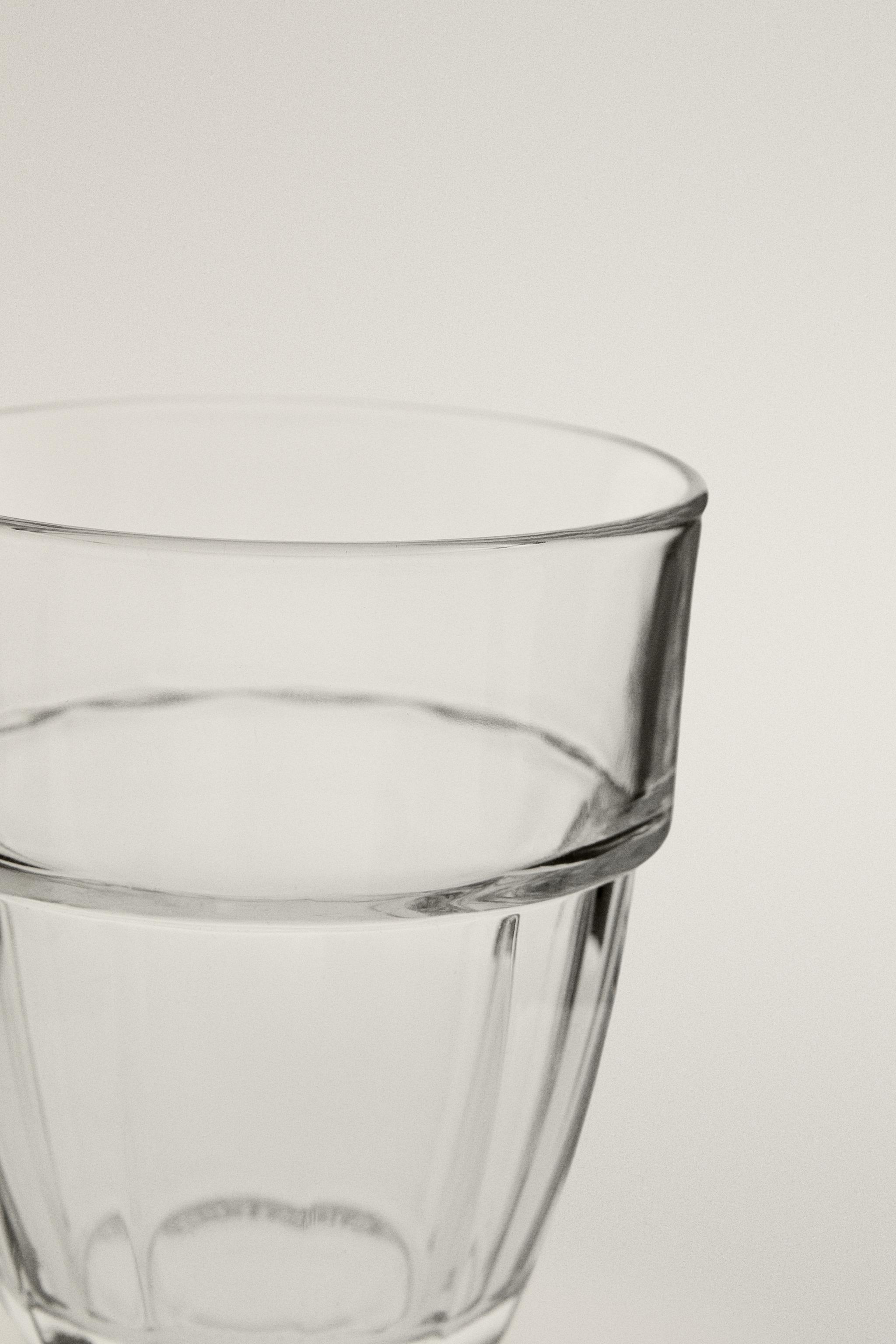 VERRE À CAFÉ FACETTÉ