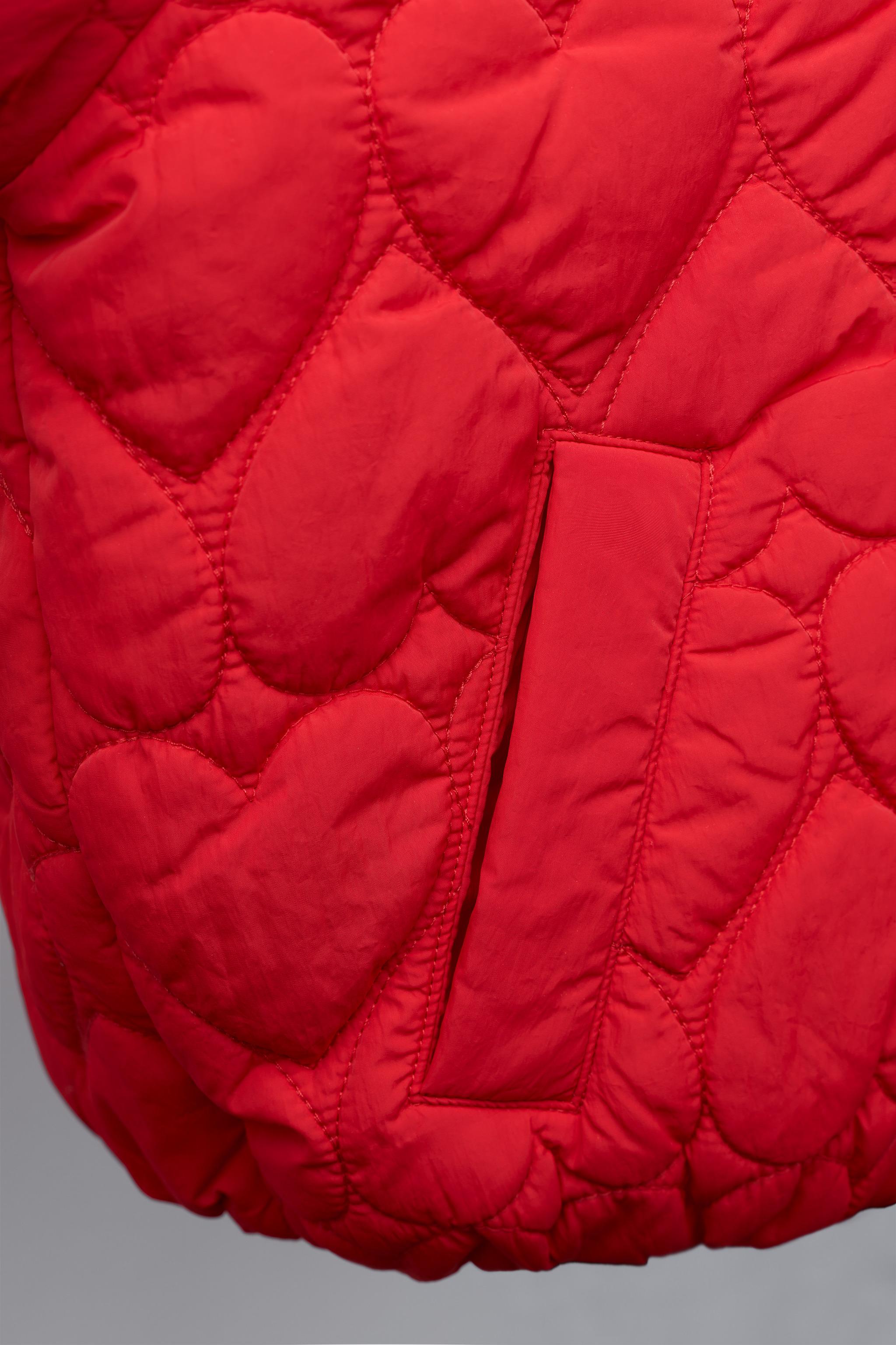 BLOUSON MATELASSÉ CŒURS