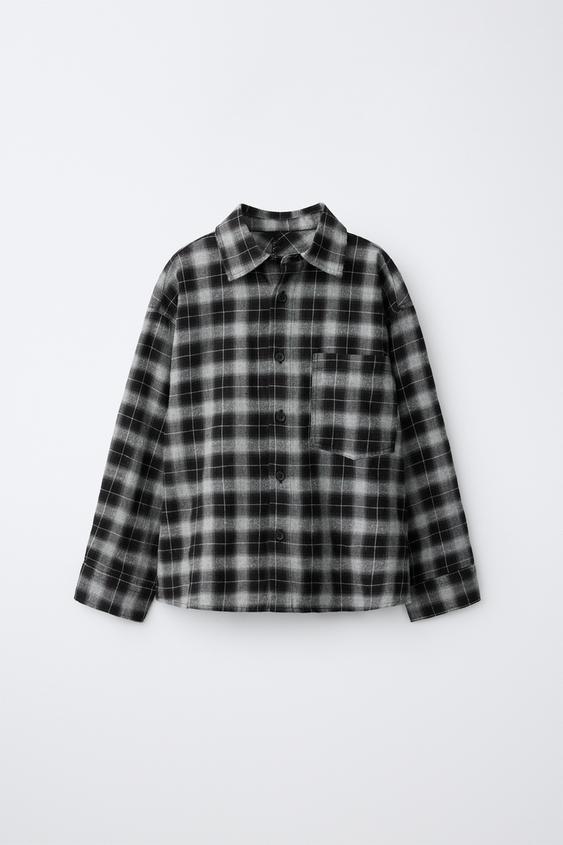 SKJORTE MED TERN - Sort fra Zara - Billede 0