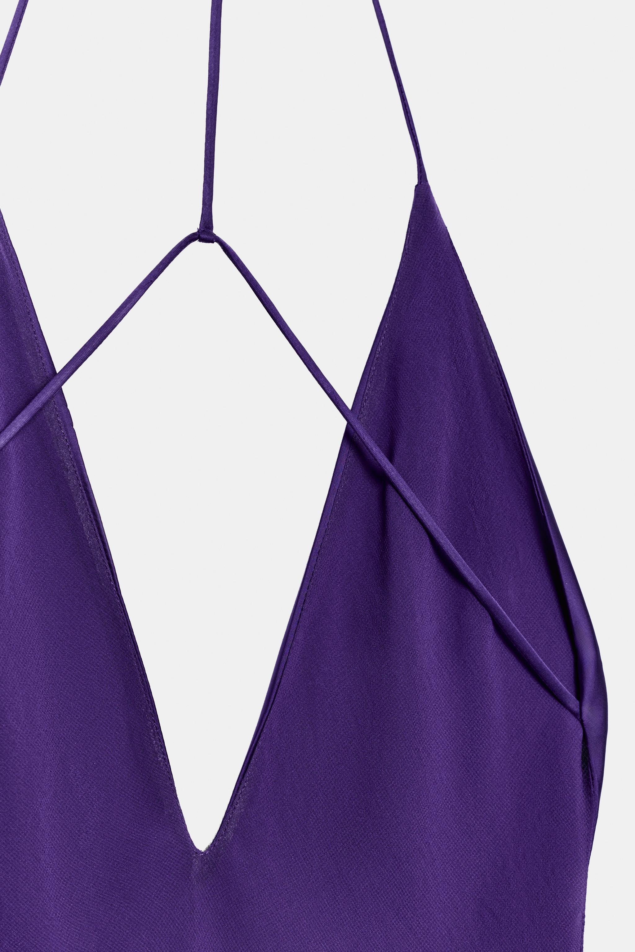 SATIN MAXI DRESS