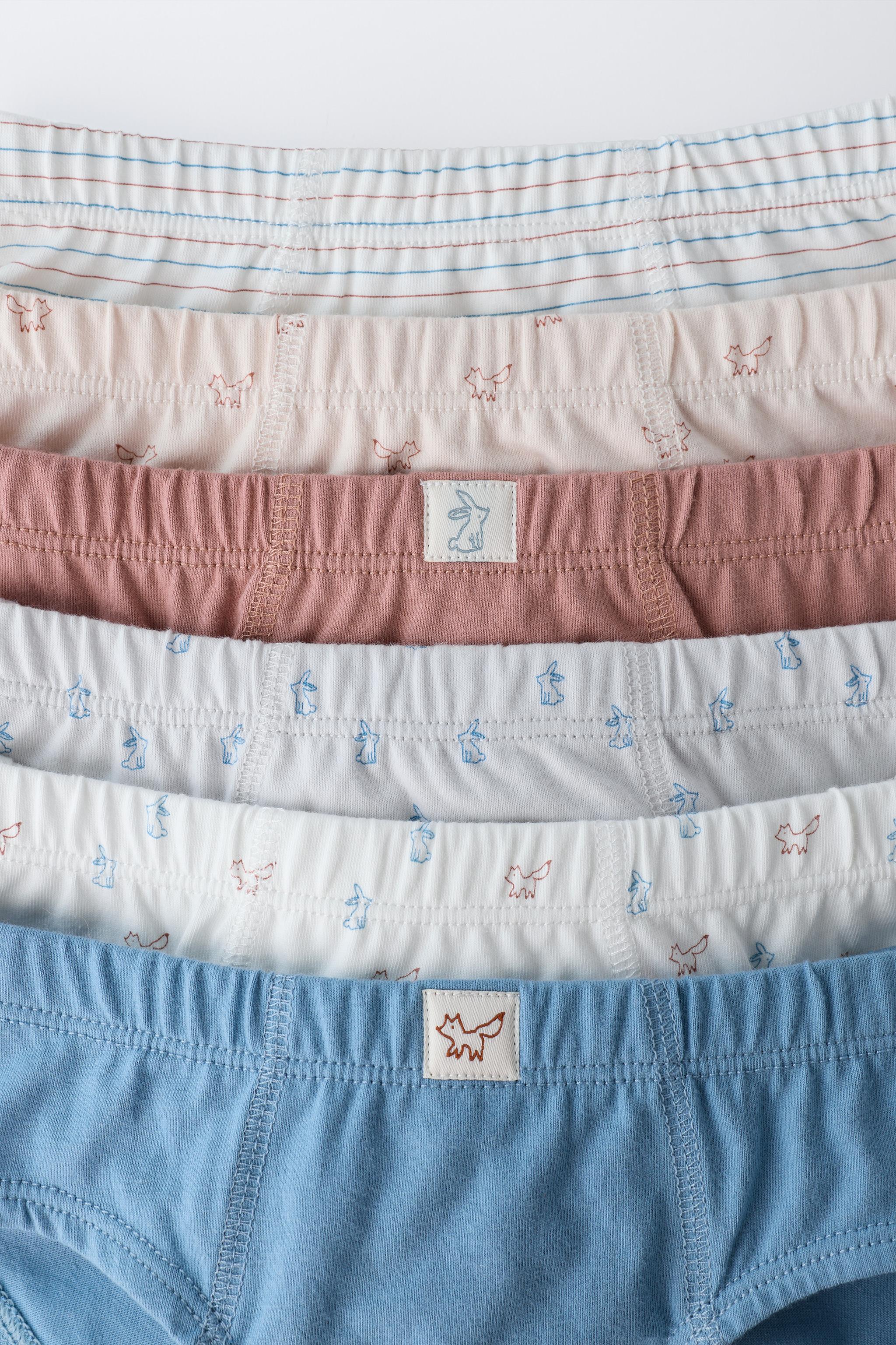 1 1/2-6 YEARS/ SIX-PACK OF ANIMAL UNDERWEAR