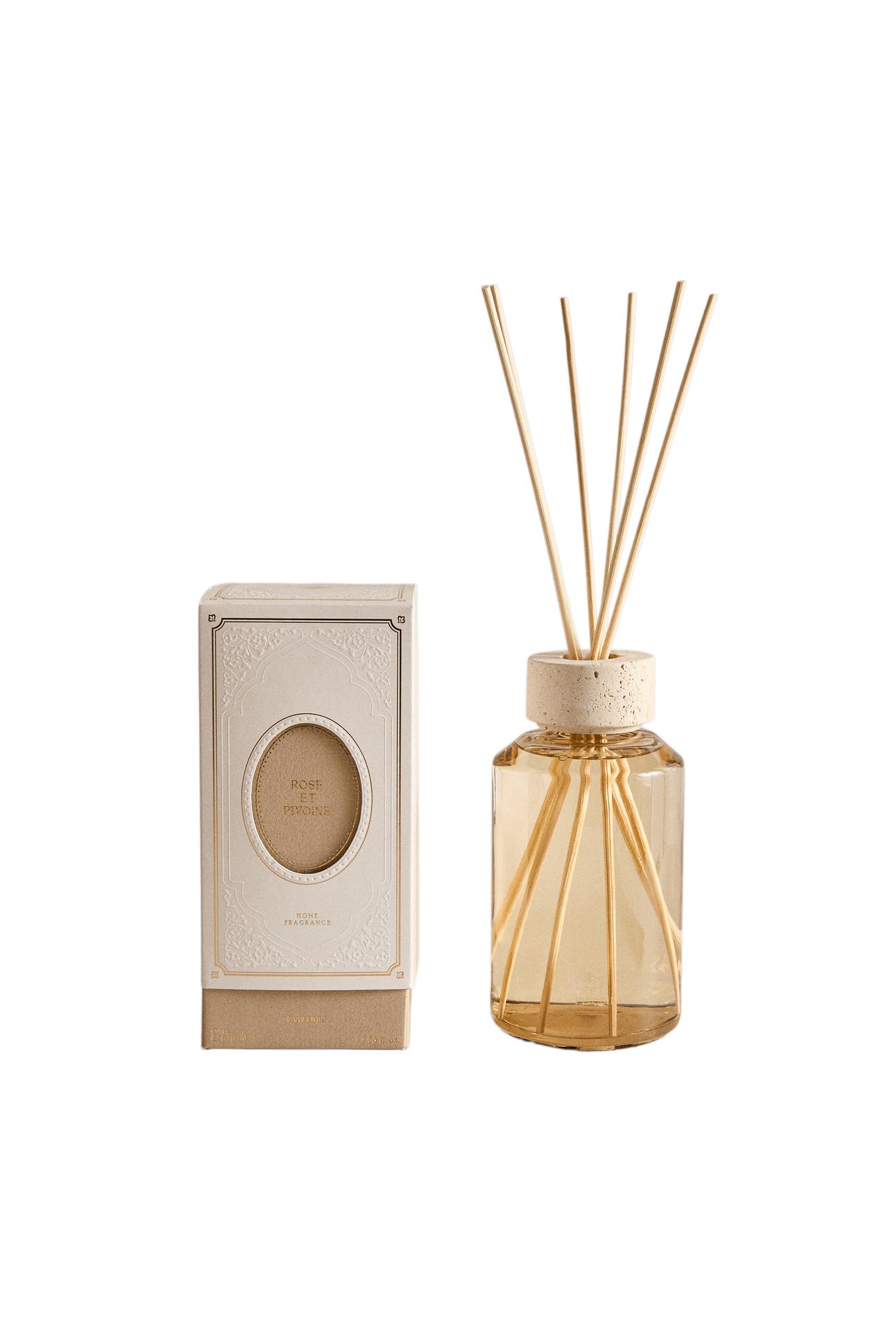 Диффузор с палочками Rose et Pivoine, 670 мл