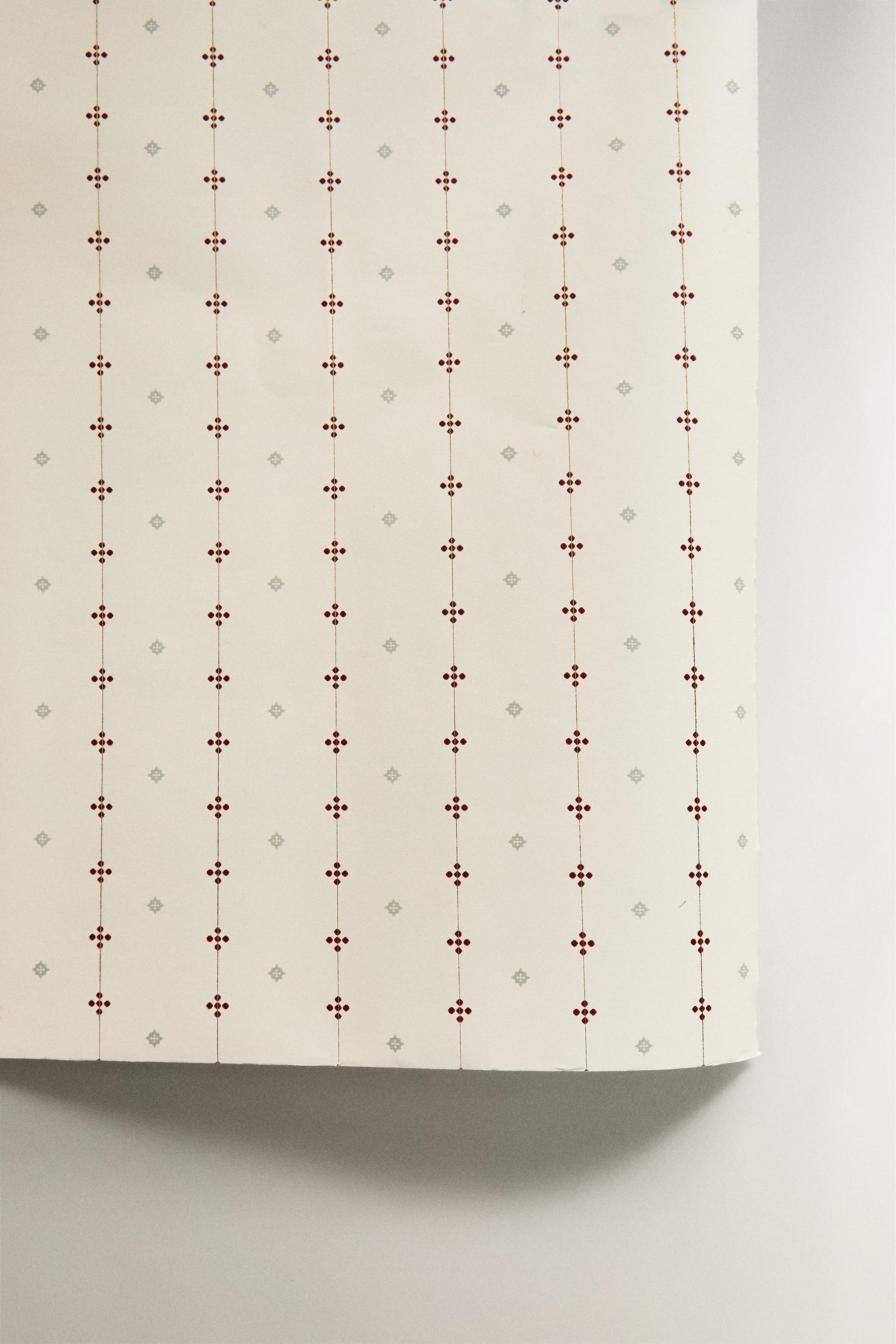 PAPIER CADEAU FLOCONS NOËL