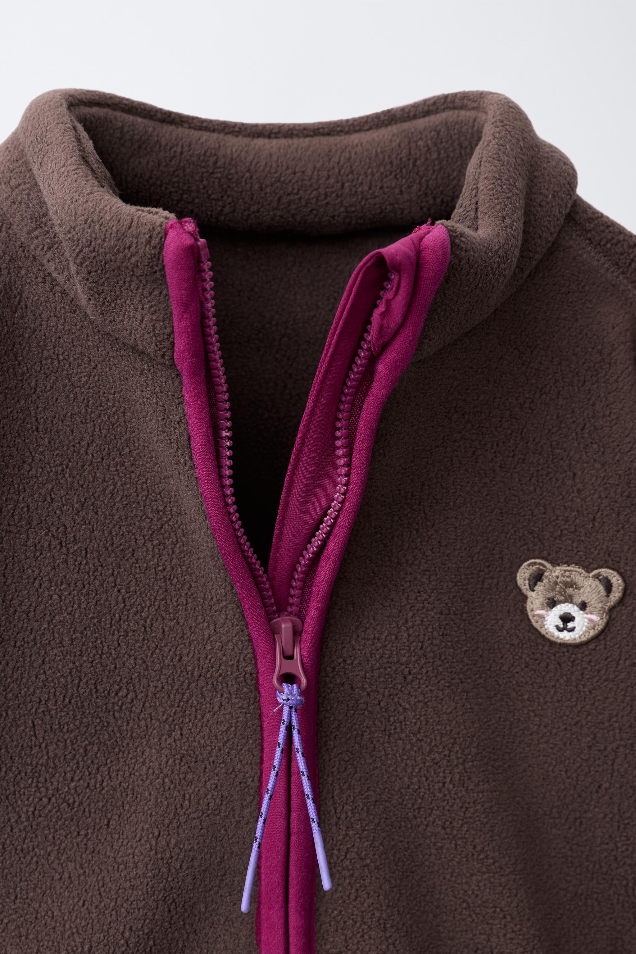 EMBROIDERED FLEECE SWEATSHIRT