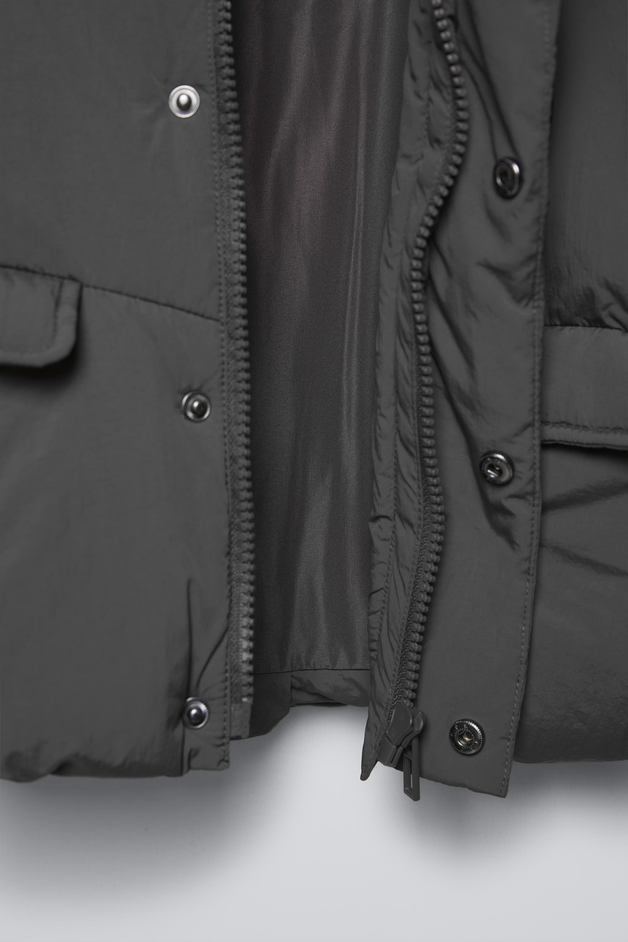 OVERSIZED PUFFER JACKET - Anthracite grey | ZARA United States OVERSIZED PUFFER JACKET - Anthracite grey | ZARA United States
