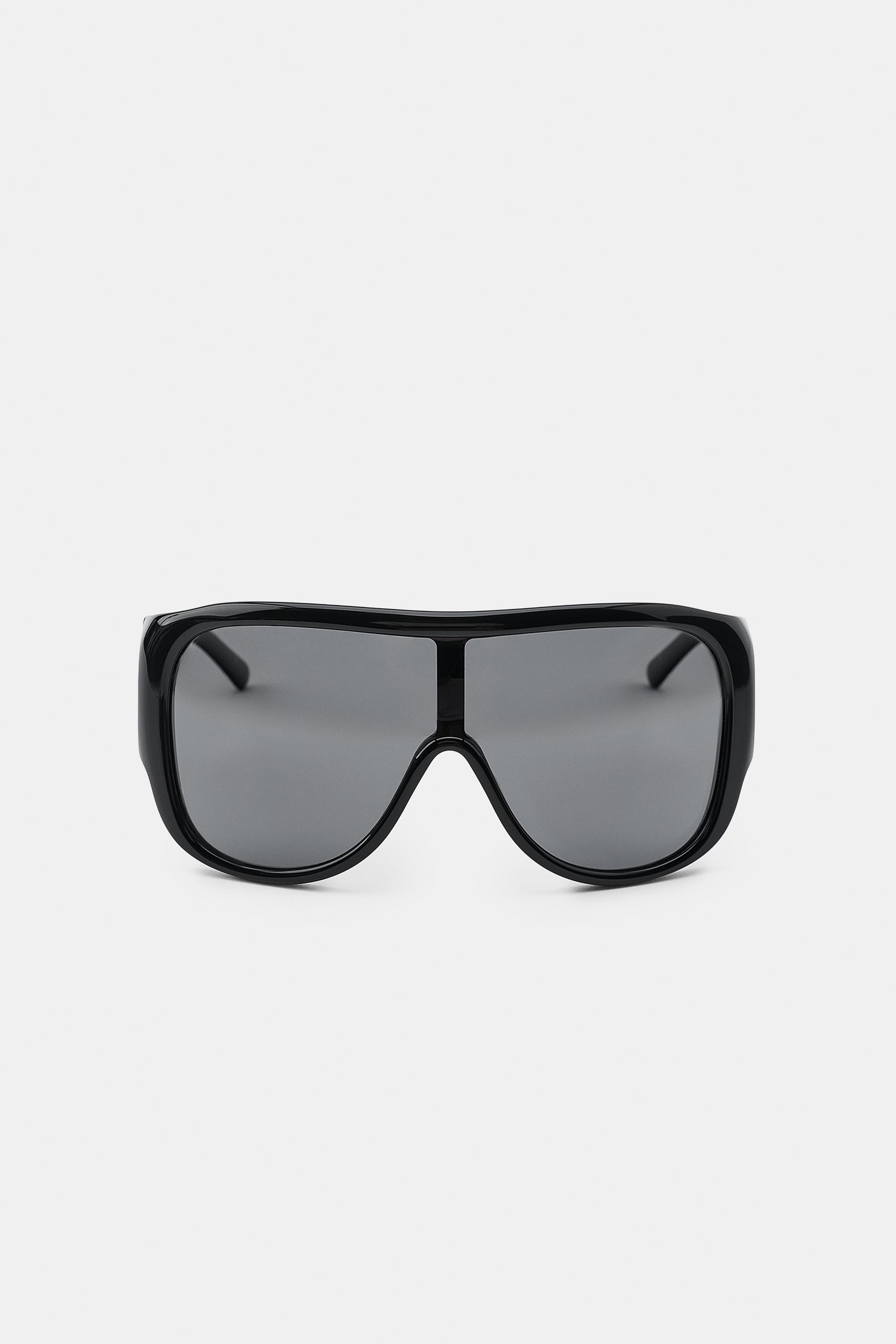 AVIATOR SHIELD SUNGLASSES - Black | ZARA Spain