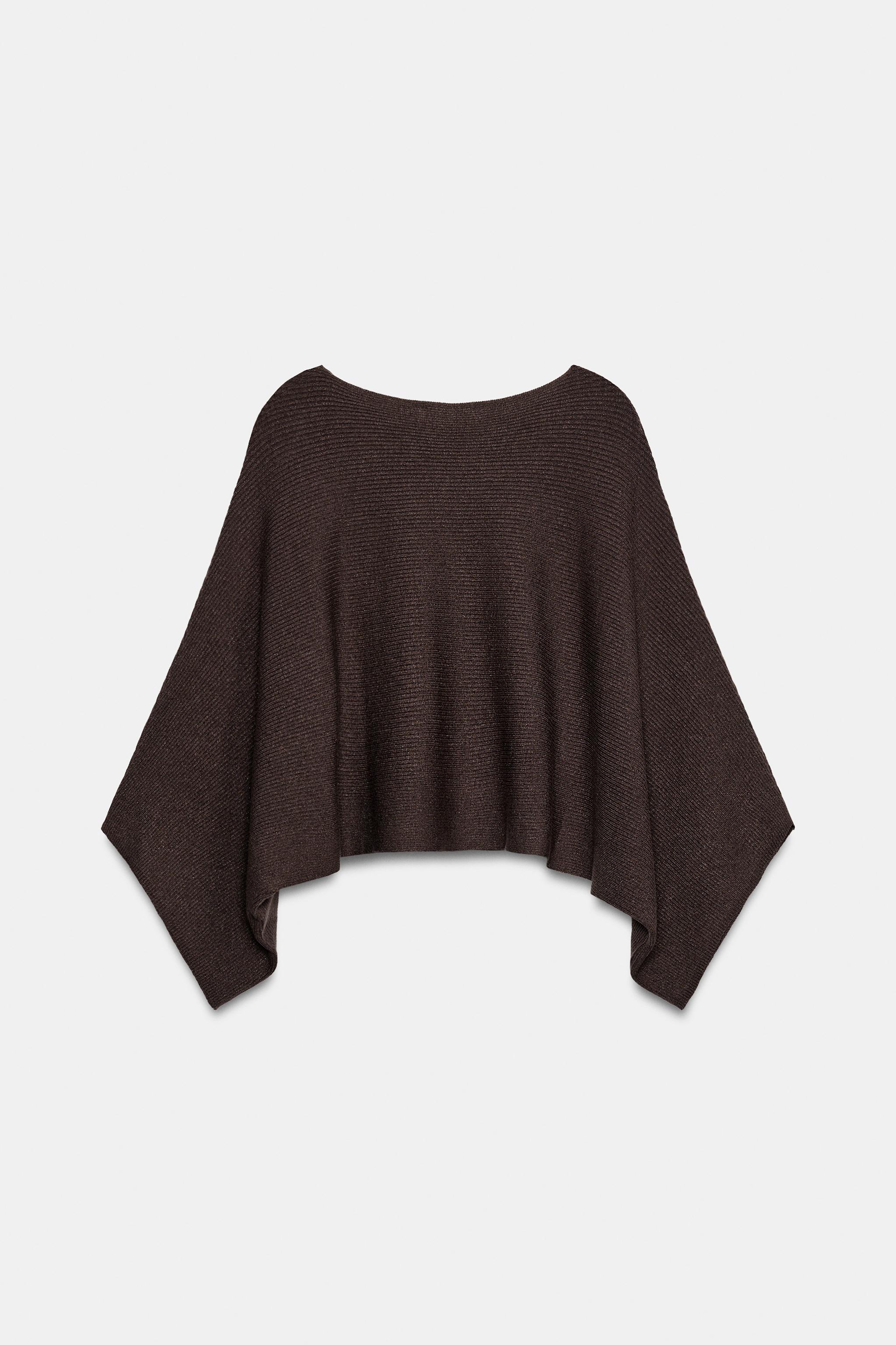 CROPPED CAPE JUMPER