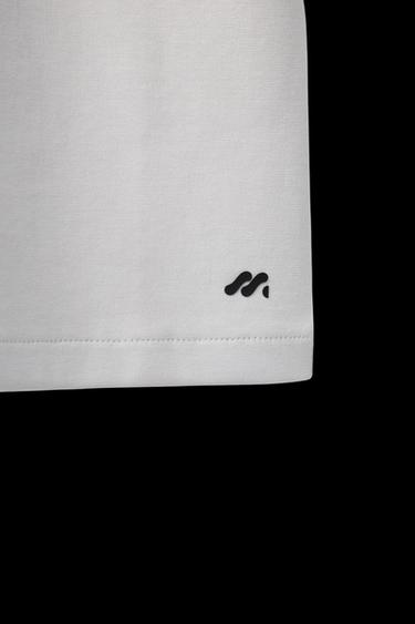 Zara LOGO ROMA STITCH T-SHIRT - Stone