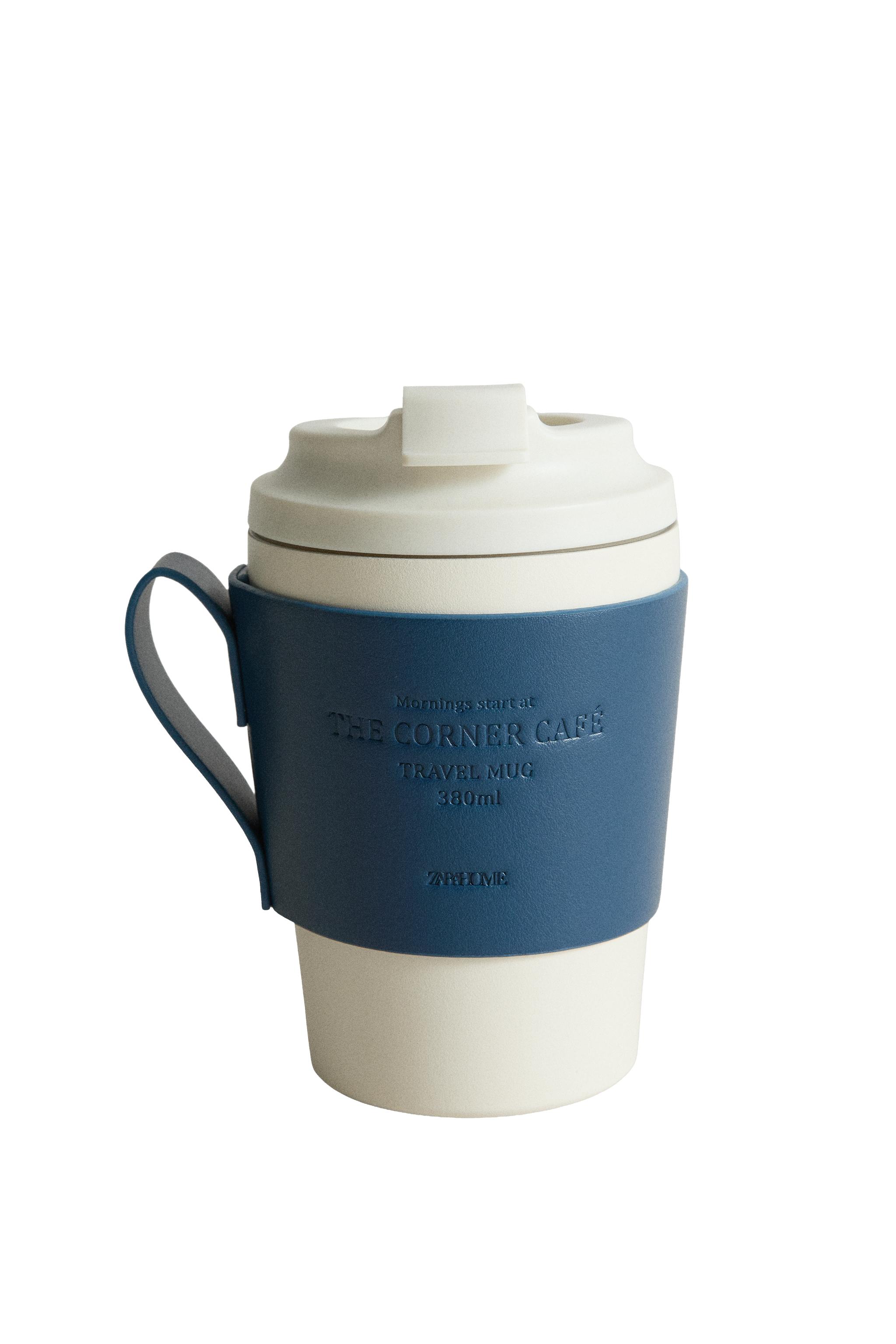 モール☆コップ('09米)Blu-ray MUG WITH LID AND BAND - Blue | ZARA United States