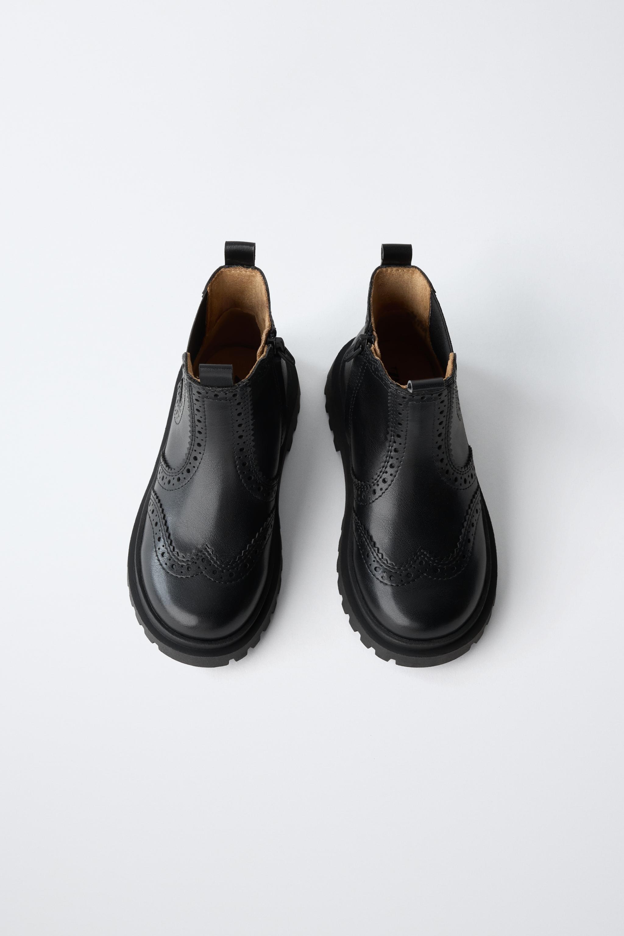 Детские ботинки Zara CHELSEA ANKLE BOOT — фото 4