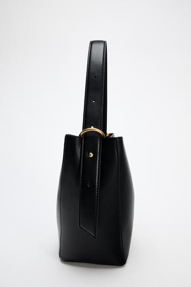 BUCKET BAG - Black by Zara - Image 3