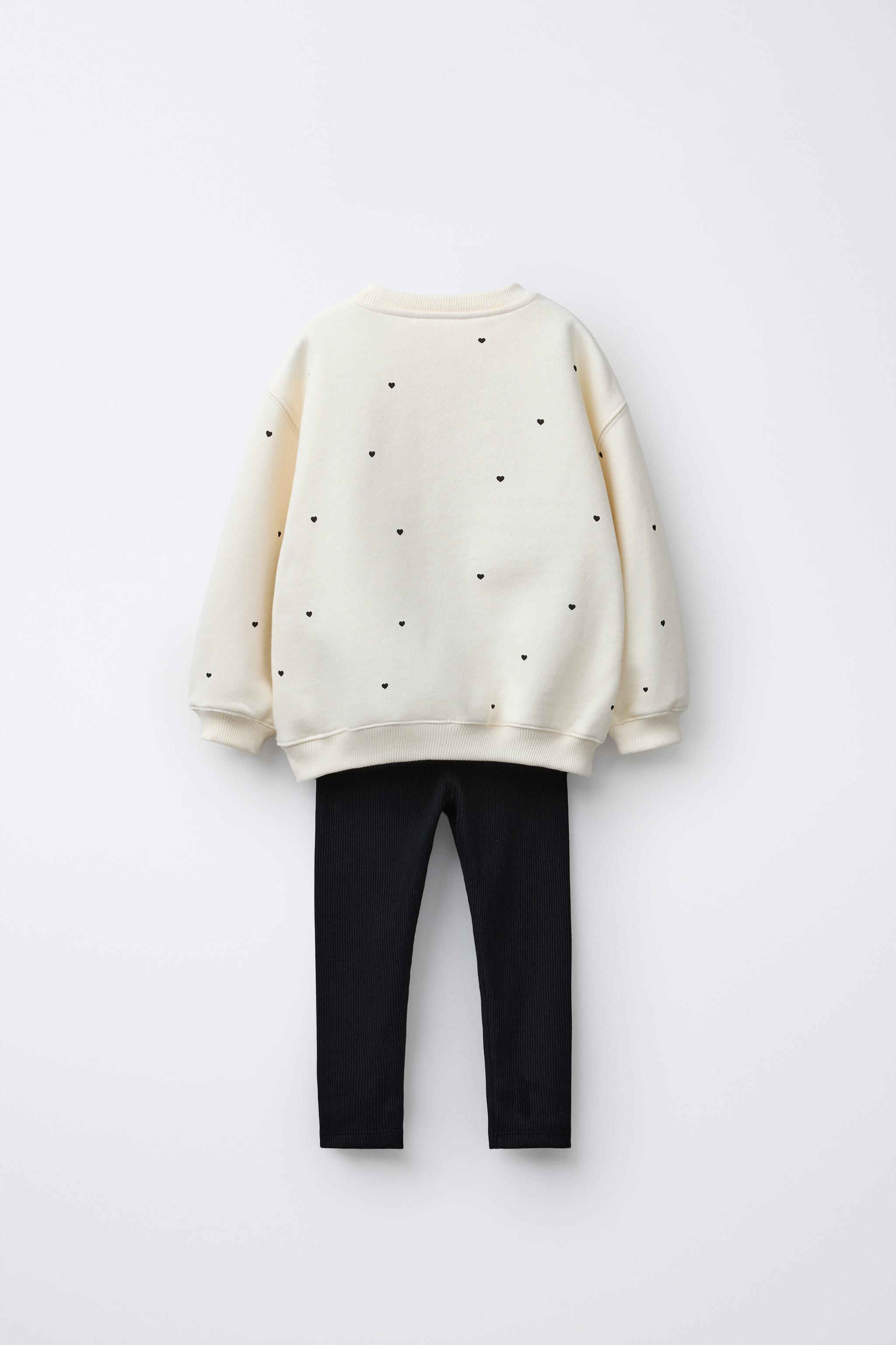 LILO & STITCH © DISNEY RIBBED SWEATSHIRT AND LEGGINGS SET