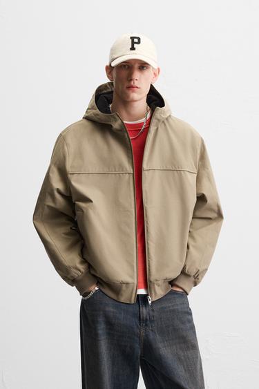 COMBINED FLEECE TECHNICAL JACKET - Beige by Zara