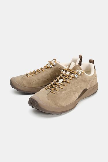 TREKKING STYLE TRAINERS - Brown by Zara - Image 4