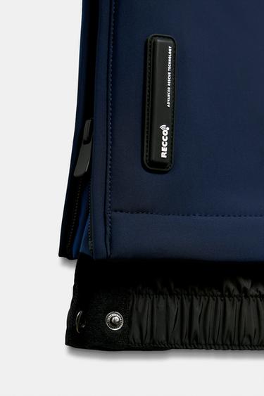 PANTALON ÉVASÉ RÉSISTANT À L'EAU COUPE-VENT TECHNOLOGIE RECCO® COLLECTION SKI - Bleu marine de Zara - Image 11