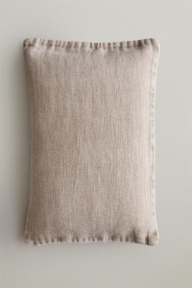 PLAIN CUSHION COVER - Beige by Zara