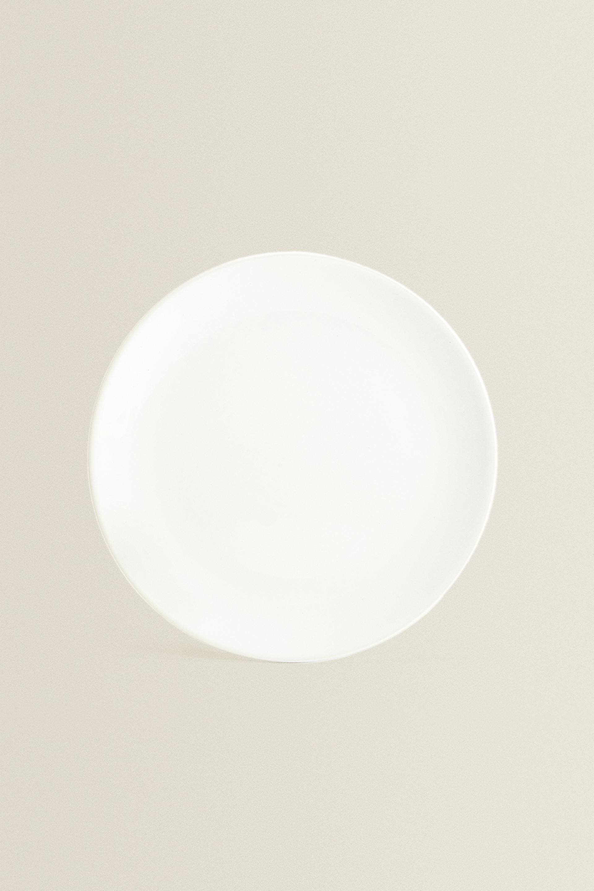 EARTHENWARE DINNER PLATE White ZARA United States