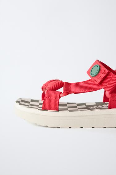 SPORTY SANDALS - Red by Zara - Image 5