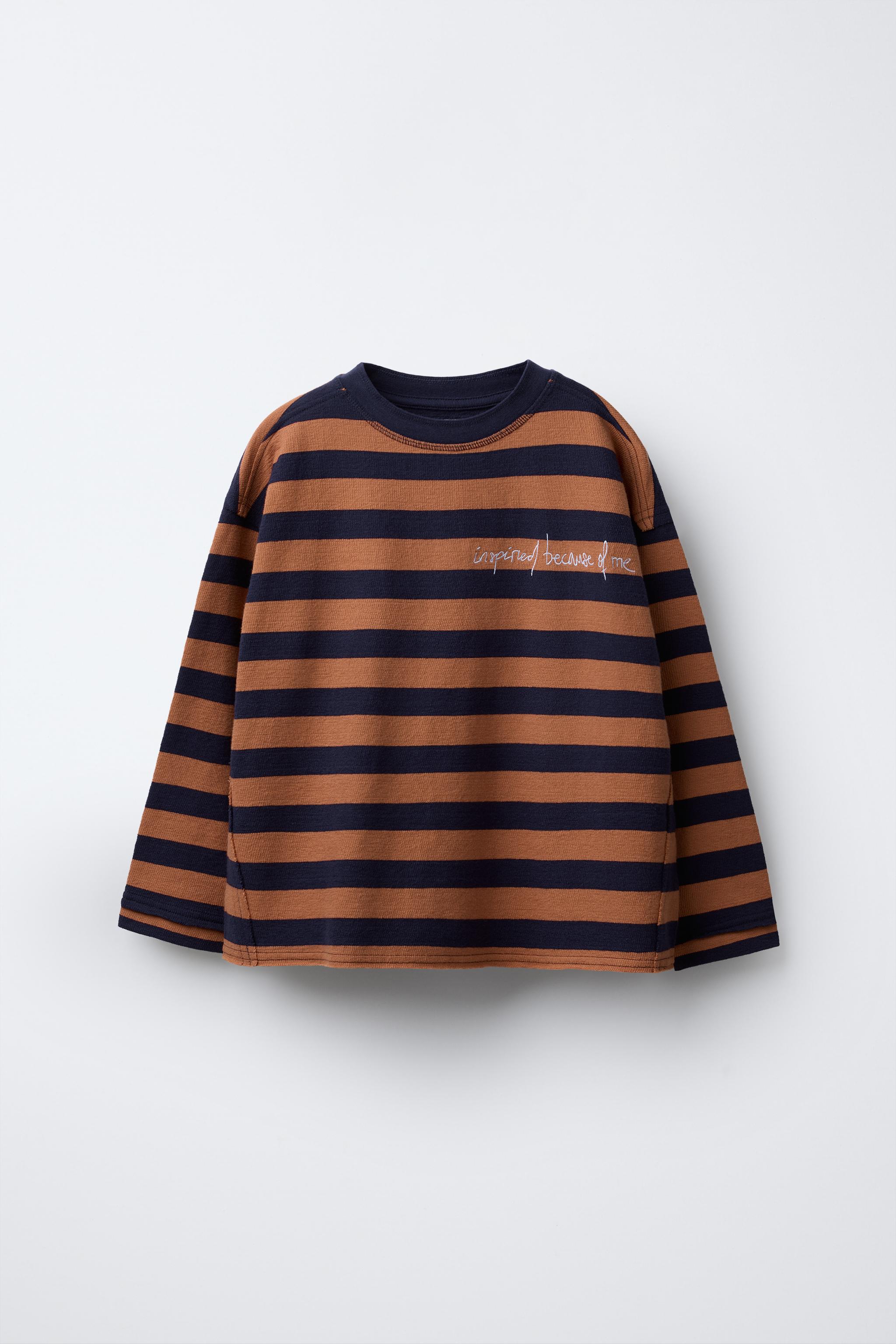 Rag & Bone Striped T-shirt | Brown | FARFETCH