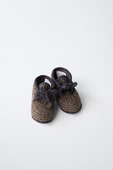 BOOTIES WITH BOW - Brown by Zara - Image 7