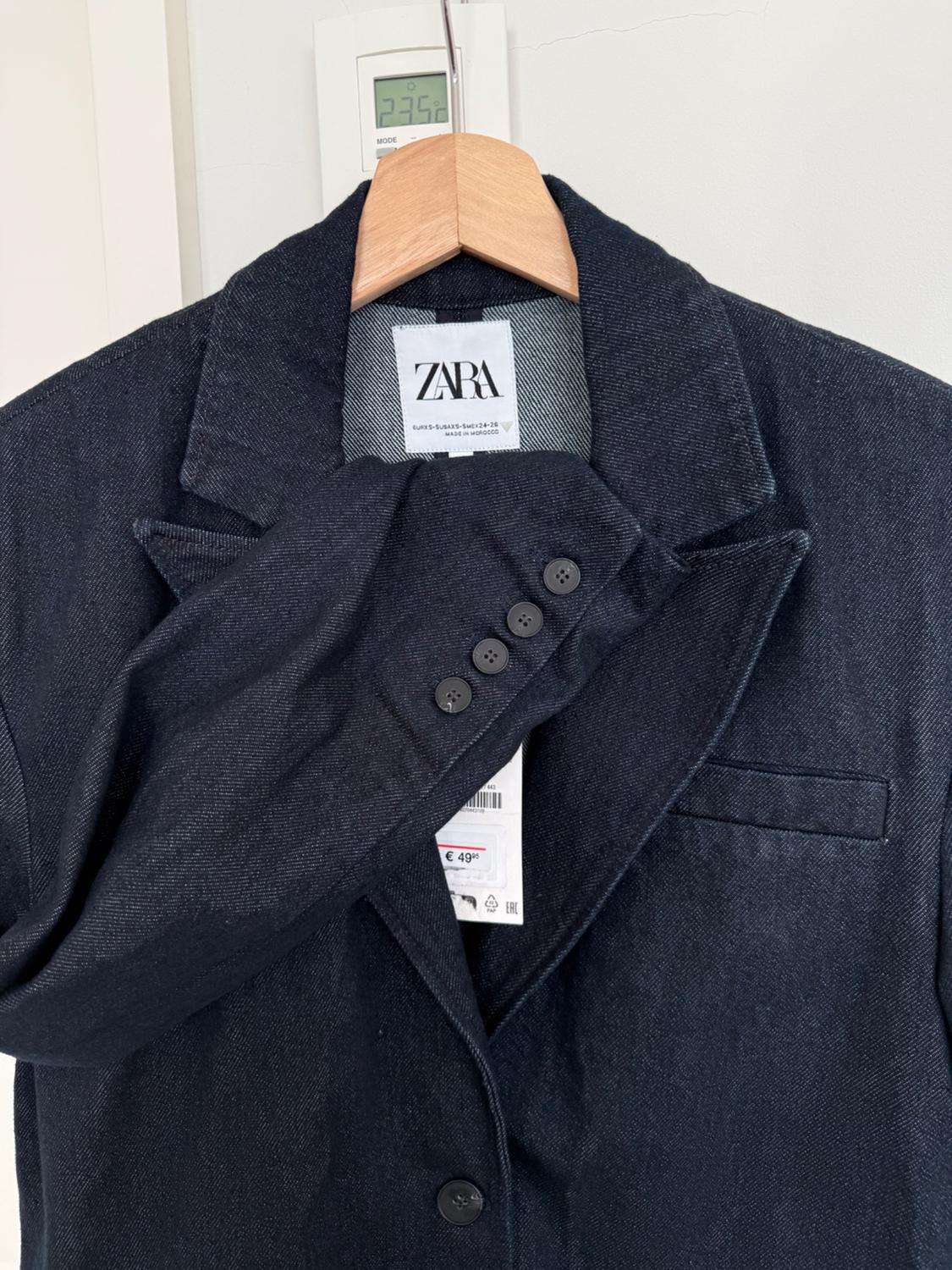 OVERSIZE DENIM BLAZER - Image 4