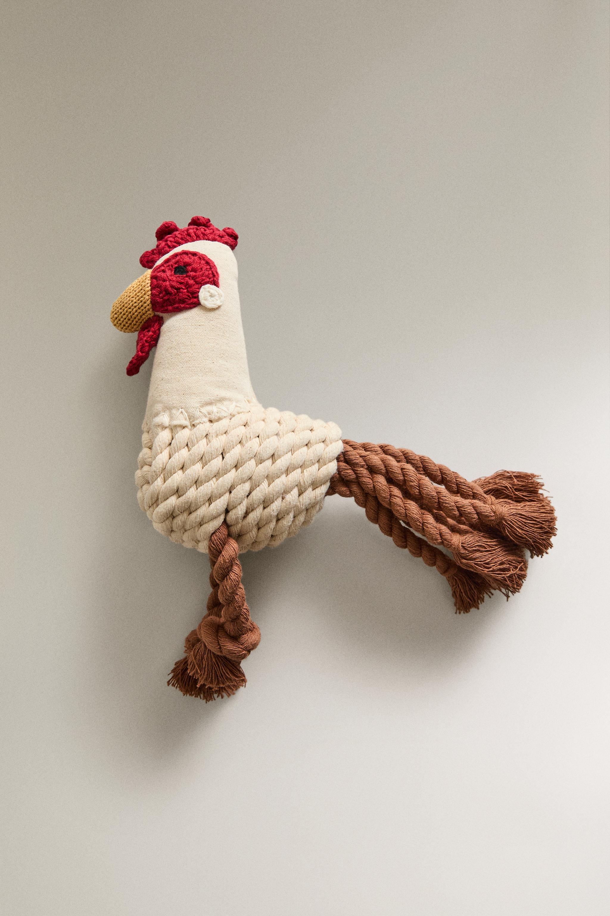 HEN PET TOY — Red
