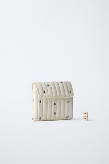 FLORAL CHANGING MAT - Ecru White by Zara - Image 5