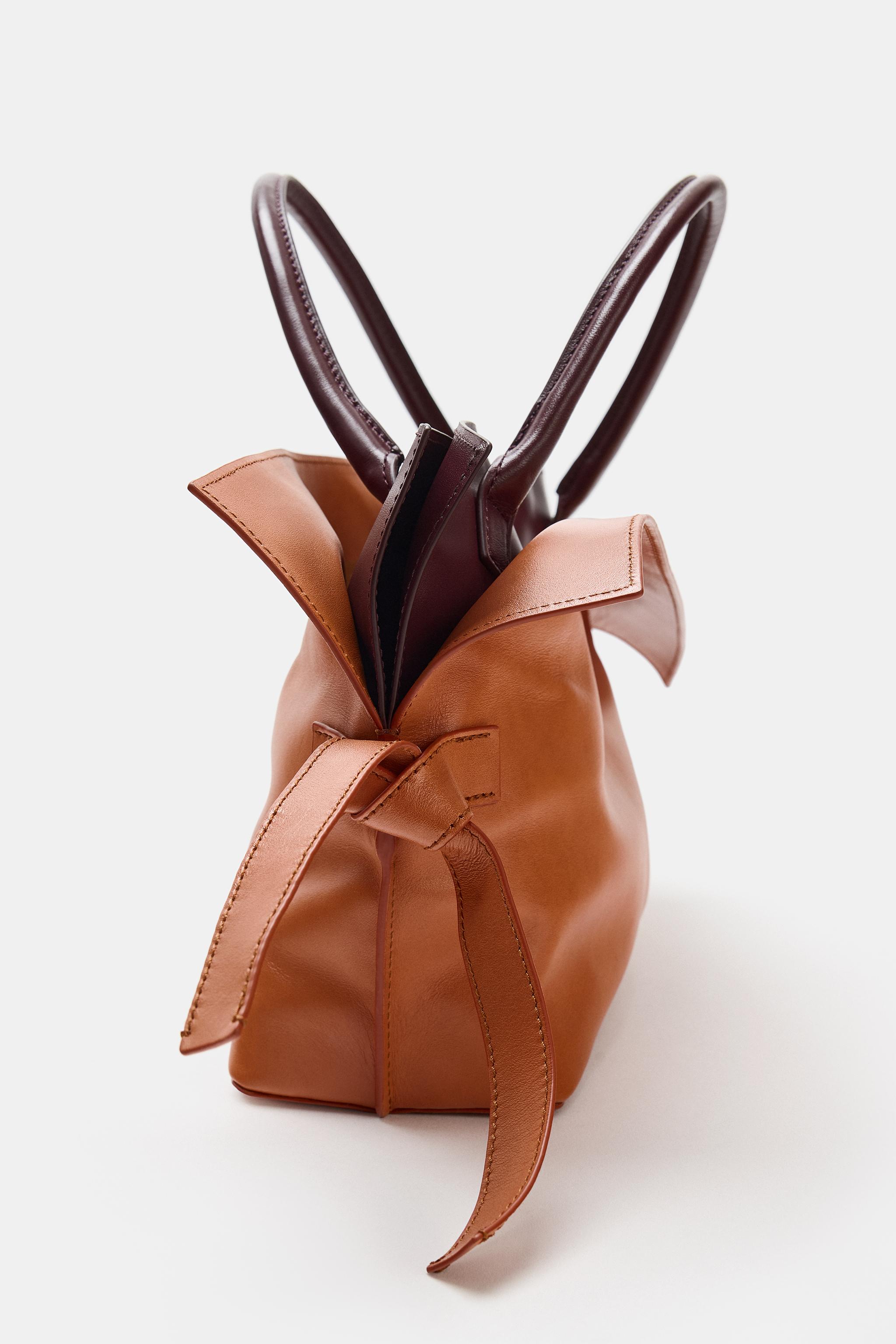 LEATHER FLAP BAG