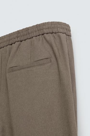PANTALON VISCOSE - JUTE - Vison de Zara - Image 8
