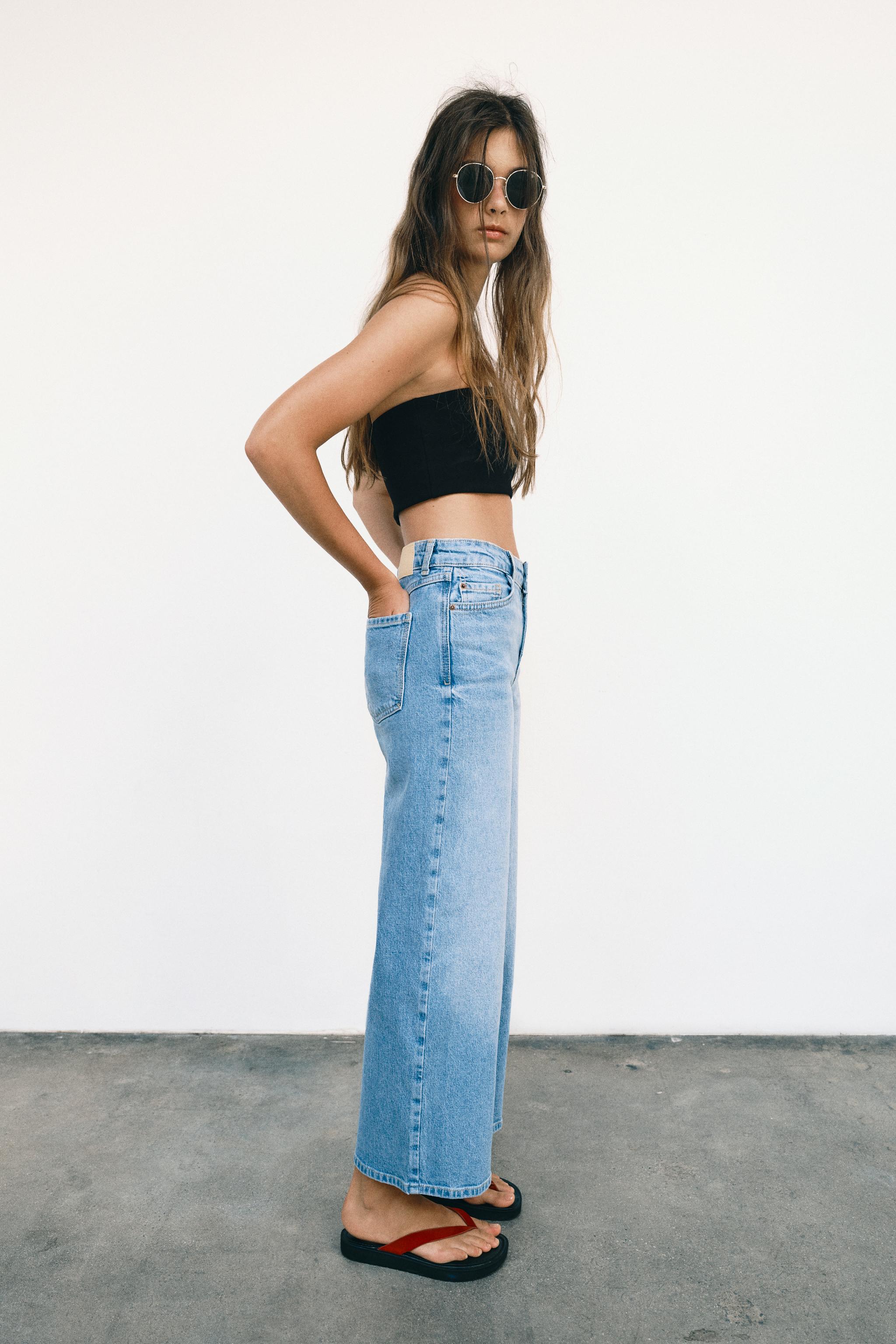 Z1975 HIGH-WAIST COMFORT CULOTTE JEANS